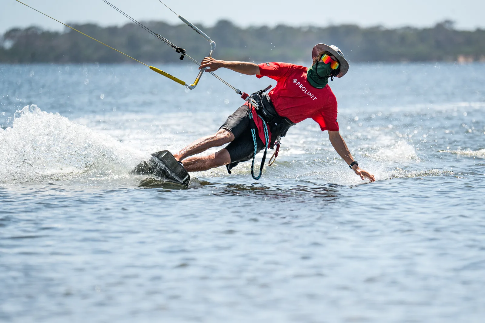 Wojciech Stopa practising his riding technique in Sicily